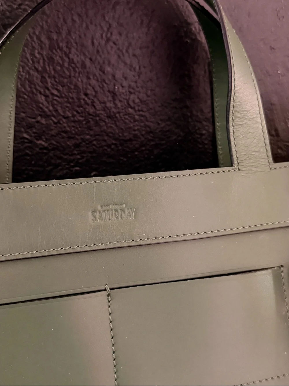 Rare Vintage Kate Spade Saturday Inside Out Structured Tote